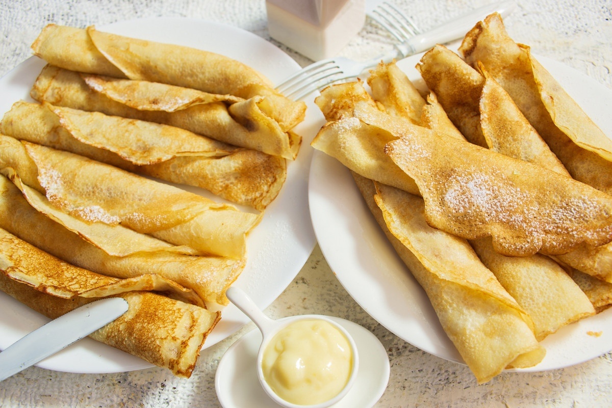 Нежные блинчики с лимонным кремом: простой рецепт для сладкоежек