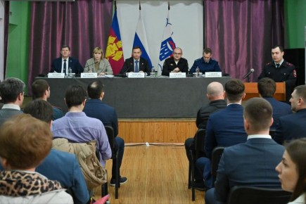 Андрей Прошунин: Встретился с активом микрорайона Завокзальный