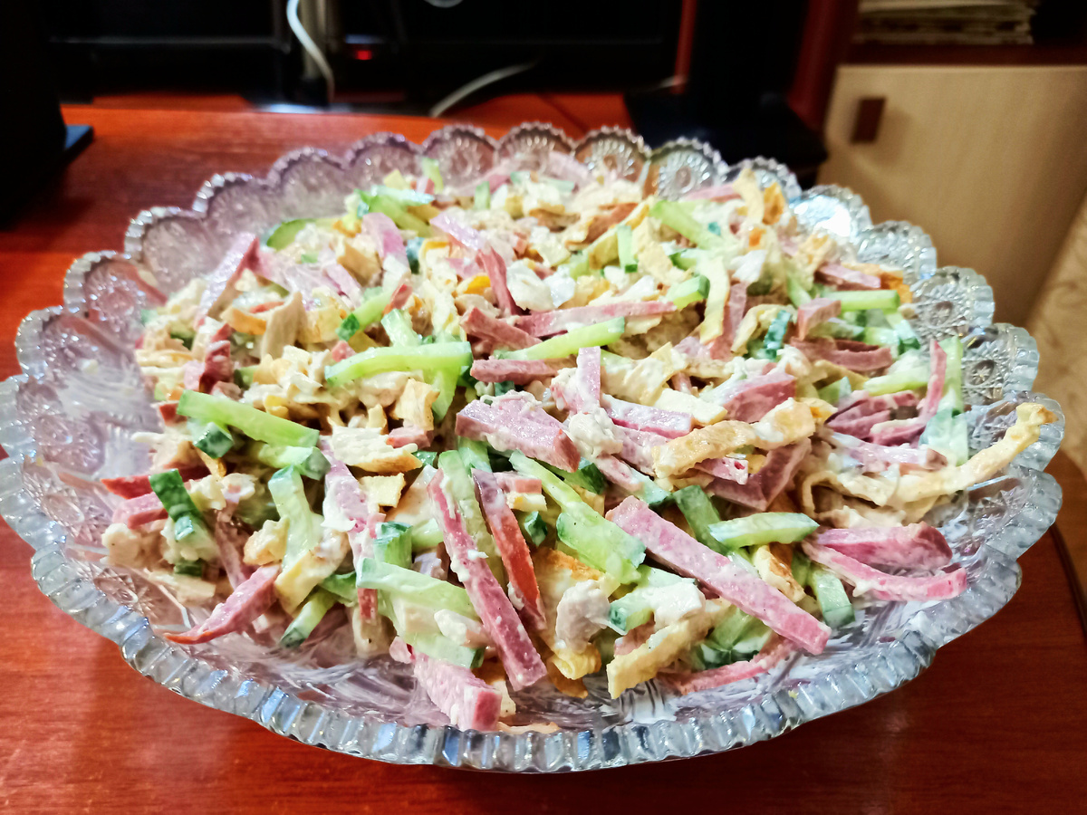 Необычный салат, который удивит ваших гостей