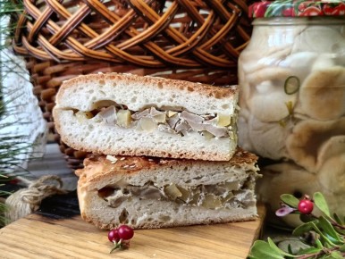 Сочный пирог с грибами и картошкой: идеальный домашний рецепт