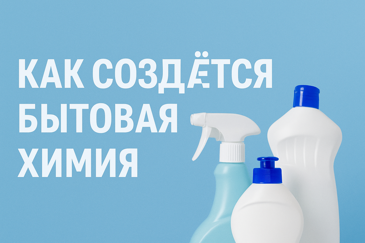 Путь бытовой химии: от замысла до полки магазина