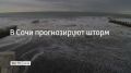 Днем 9 апреля и до утра 10 апреля в акватории Сочи и федеральной территории Сириус ожидается усиление волнения моря