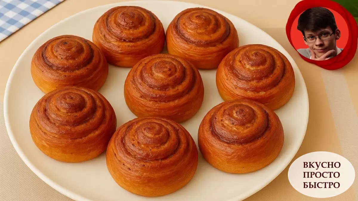 Пухлые булочки с ветчиной и сыром: идеальный завтрак для всей семьи