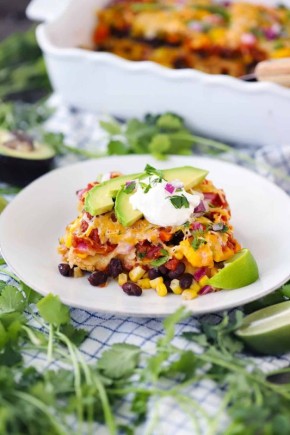 Легкая мексиканская лазанья: просто и вкусно