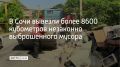 В Центральном районе Сочи с начала года убрали с контейнерных площадок и соседних участков больше 8600 кубометров мусора, который туда выбросили незаконно, рассказали в городской администрации