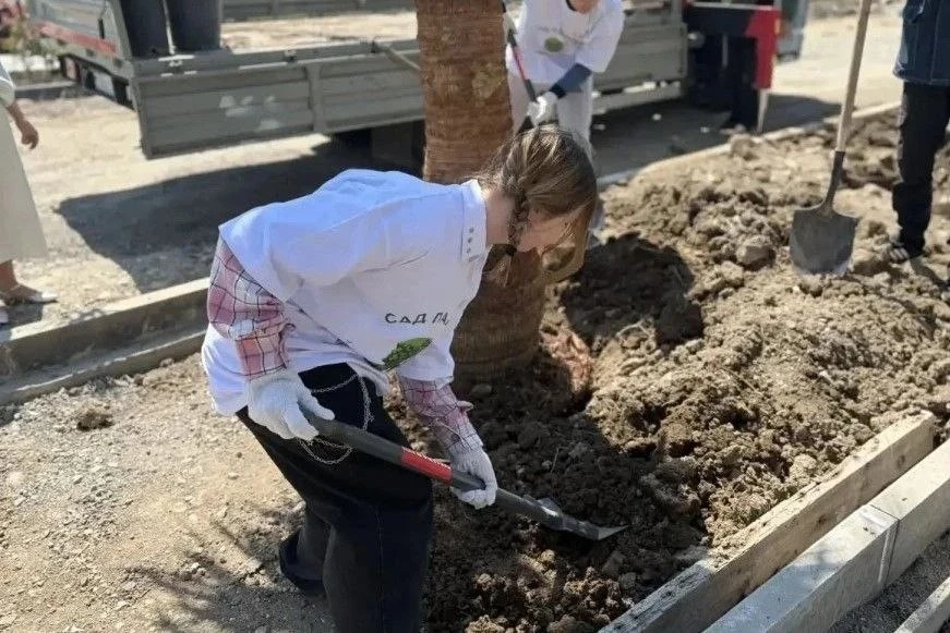 "Сад памяти" высадили в Сочи на набережной реки Псезуапсе "Сад памяти" высадили в Сочи на набережной реки Псезуапсе