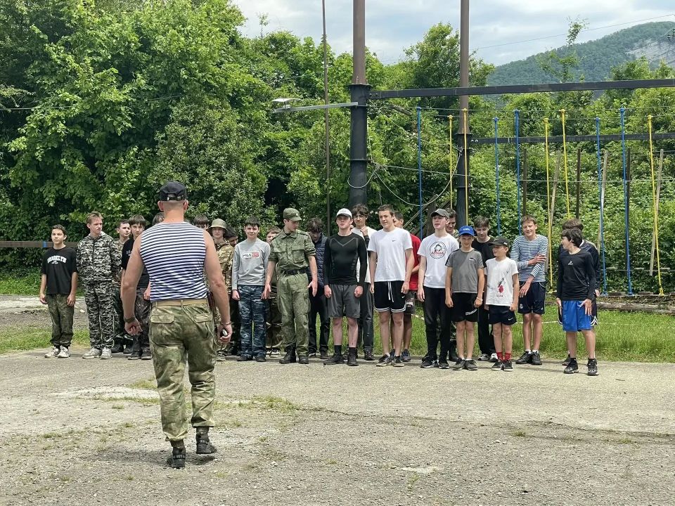 Состоялось открытие первого в 2026 году военно - патриотического слет-похода Состоялось открытие первого в 2026 году военно - патриотического слет-похода