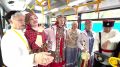 В Сочи в День города праздничные программы прошли в общественном транспорте
