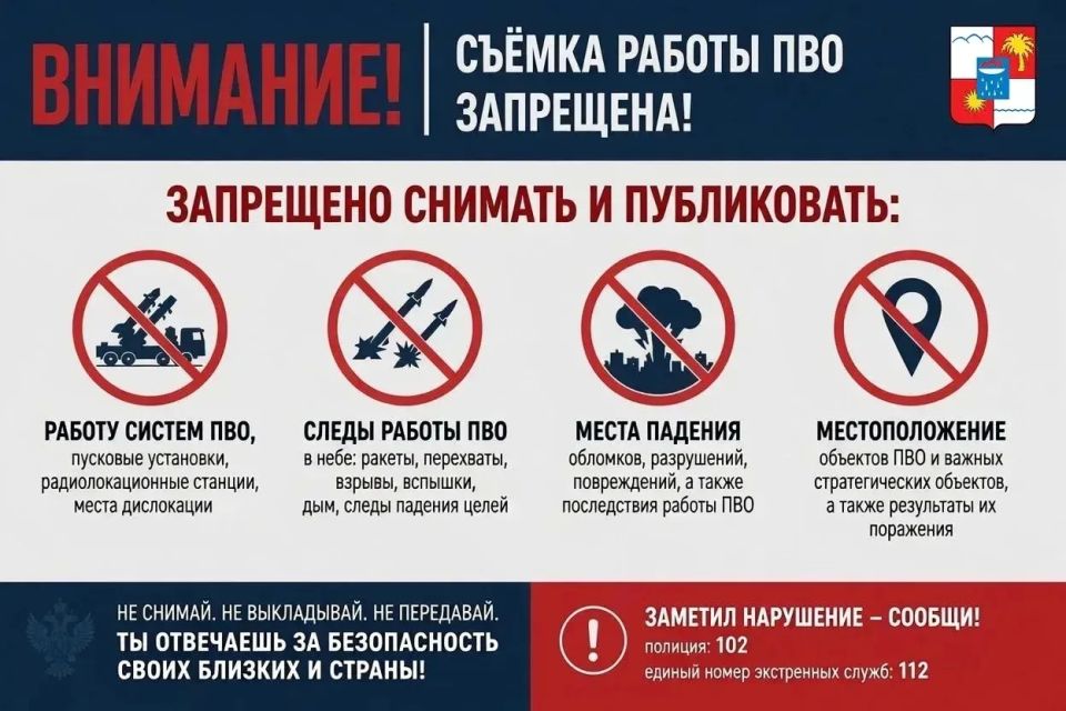 Андрей Прошунин: К сожалению, в социальных сетях мне попадаются видео и фото процесса ликвидации дронов на территории Сочи