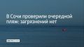 В Сочи продолжается ежедневный мониторинг экологического состояния пляжей