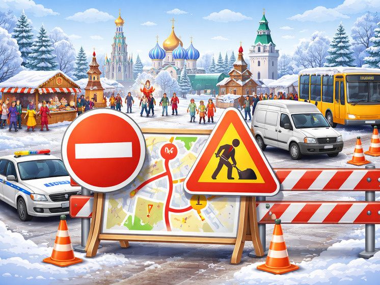 На масленицу дороги Сергиево-Посадского округа изменят свои маршруты