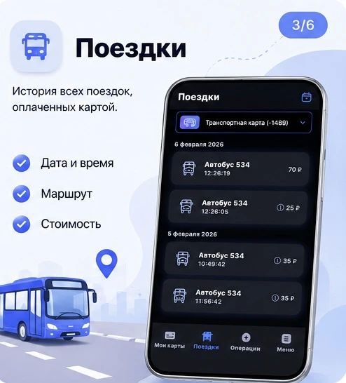 Всё о вашей транспортной карте — в одном приложении Всё о вашей транспортной карте — в одном приложении