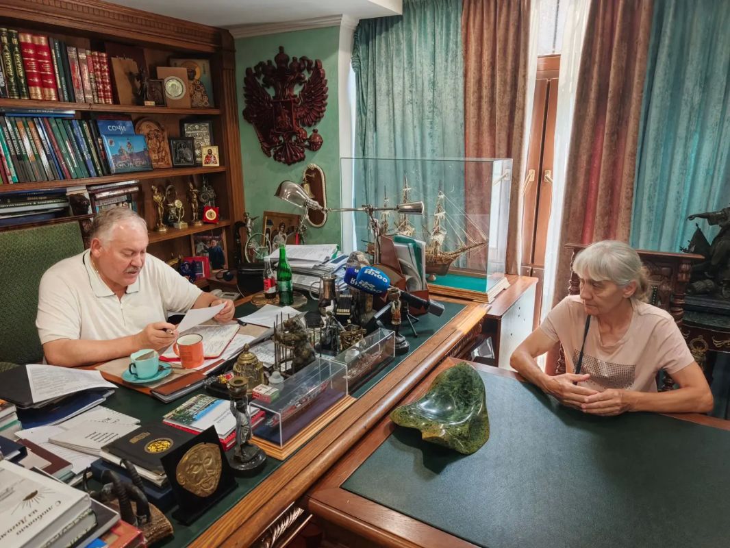 Константин Затулин: продолжение. Генеральный директор санатория «Бирюза» Наталья Лисицкая добивается пересмотра параметров начисления туристического налога Константин Затулин: продолжение. Генеральный директор санатория «Бирюза» Наталья Лисицкая добивается пересмотра параметров начисления туристического налога