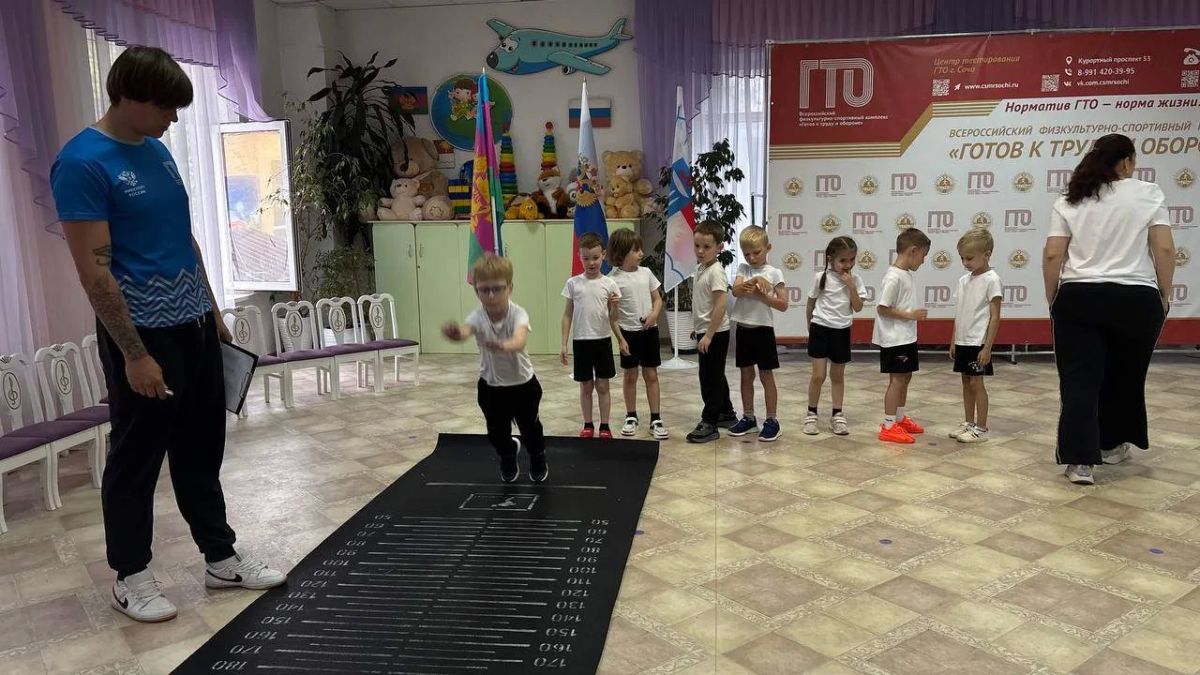 Спорт, здоровье и хорошее настроение: в детском саду № 19 сдавали ГТО Спорт, здоровье и хорошее настроение: в детском саду № 19 сдавали ГТО