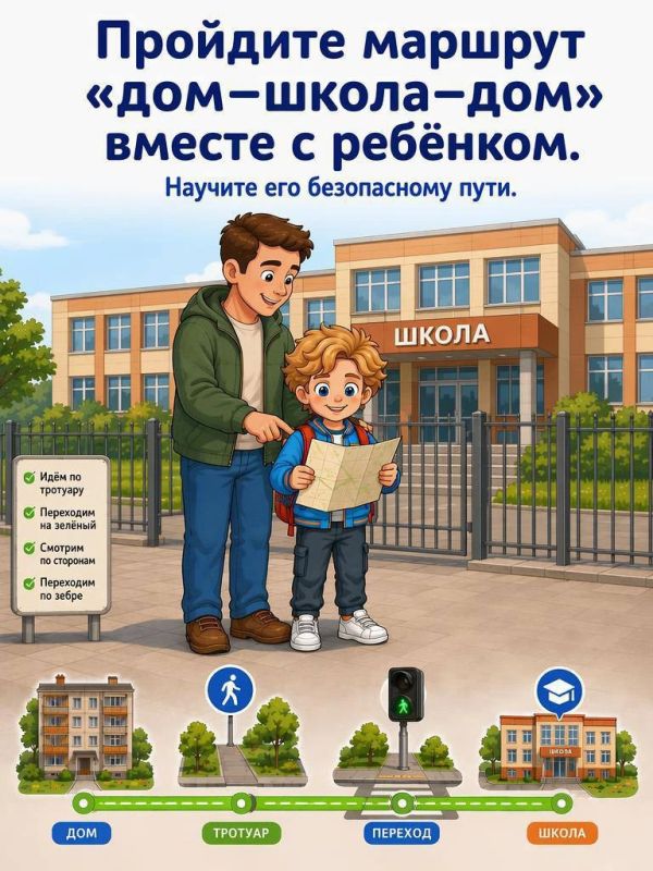 Совсем скоро в школу!. До конца лета еще есть время насладиться каникулами, но уже сейчас самое время постепенно вспомнить важные правила безопасности, которые пригодятся детям с началом учебного года Совсем скоро в школу!. До конца лета еще есть время насладиться каникулами, но уже сейчас самое время постепенно вспомнить важные правила безопасности, которые пригодятся детям с началом учебного года