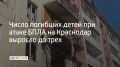 В результате падения обломков беспилотника ночью 24 августа на частный детский центр погиб еще один ребенок, уточнили в Оперативном штабе Кубани в 12:25