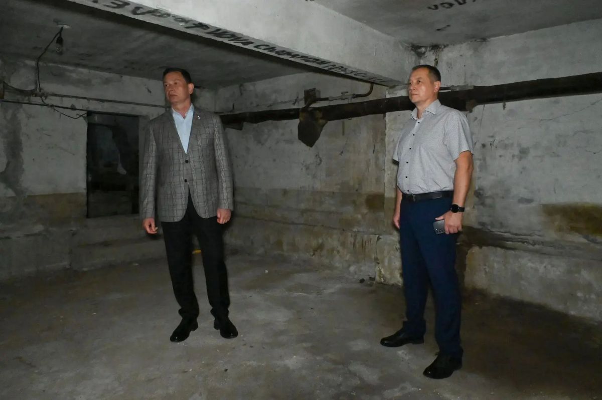 Глава Сочи Андрей Прошунин оценил готовность использования в качестве укрытий подвальных помещений в Дагомысе Глава Сочи Андрей Прошунин оценил готовность использования в качестве укрытий подвальных помещений в Дагомысе