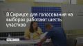 В Сириусе для голосования на выборах работают шесть участков