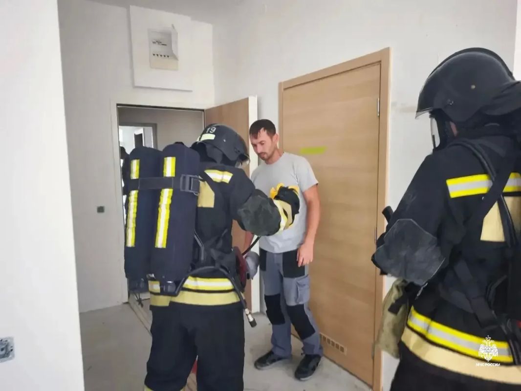 Слаженность в действии: пожарнотактическое занятие на объекте в Сириусе Слаженность в действии: пожарнотактическое занятие на объекте в Сириусе