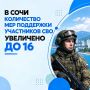 Информация о муниципальных мерах поддержки семей и участников СВО – в наших карточках