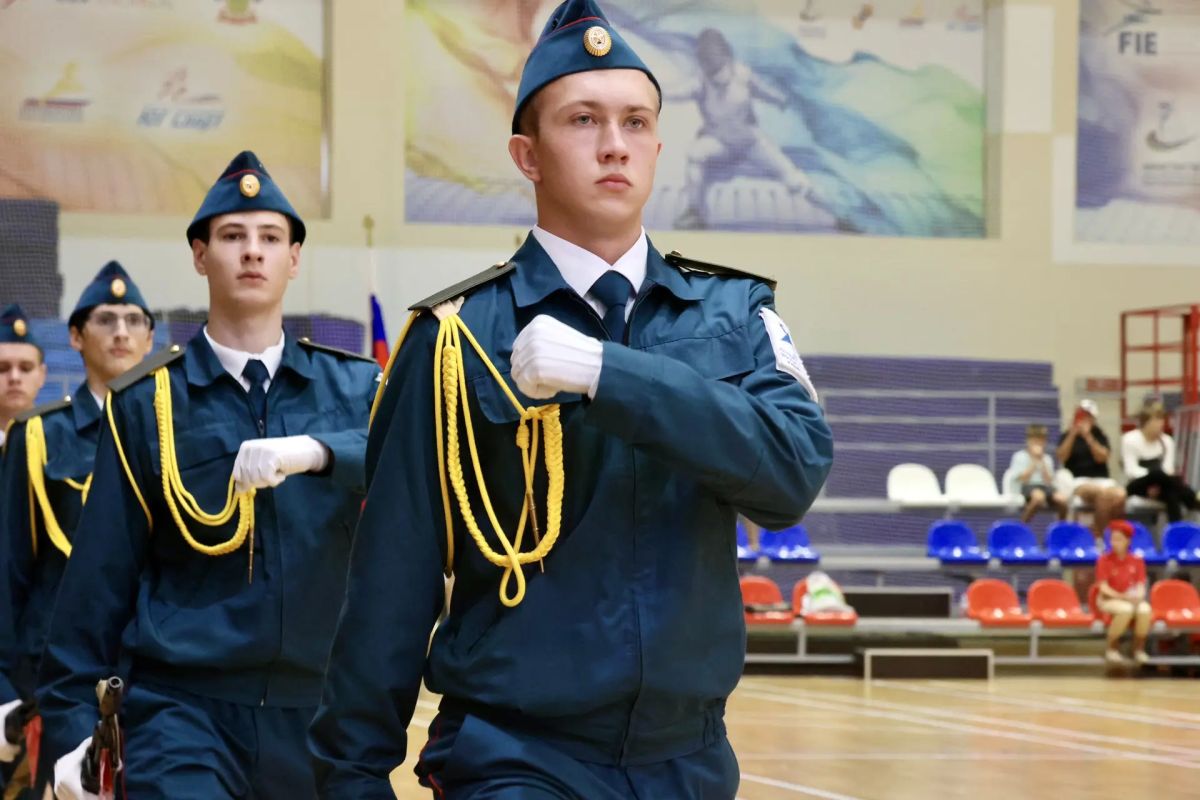 На базе ФГБУ «Юг-Спорт» состоялся торжественный марш военно-патриотических, военно-спортивных, казачьих клубов и объединений города Сочи На базе ФГБУ «Юг-Спорт» состоялся торжественный марш военно-патриотических, военно-спортивных, казачьих клубов и объединений города Сочи