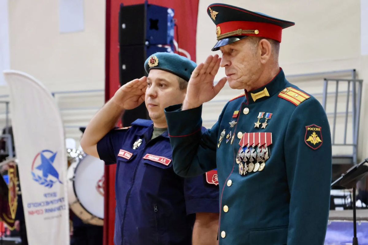 На базе ФГБУ «Юг-Спорт» состоялся торжественный марш военно-патриотических, военно-спортивных, казачьих клубов и объединений города Сочи На базе ФГБУ «Юг-Спорт» состоялся торжественный марш военно-патриотических, военно-спортивных, казачьих клубов и объединений города Сочи
