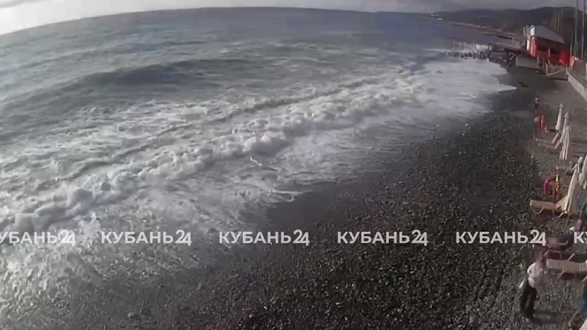 Непогода надвигается на Сочи